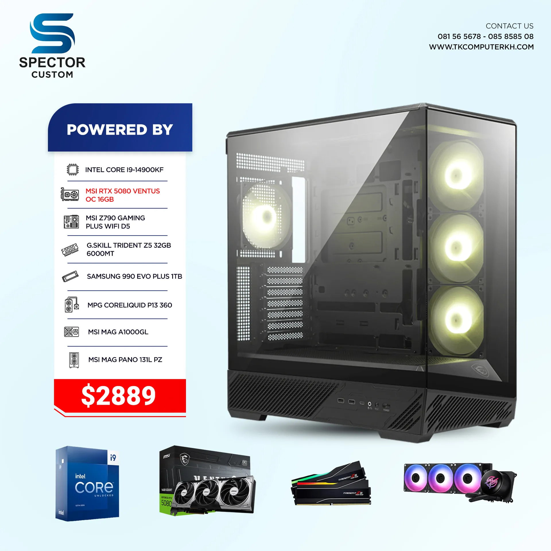 Intel Core i9 14Gen RTX5080