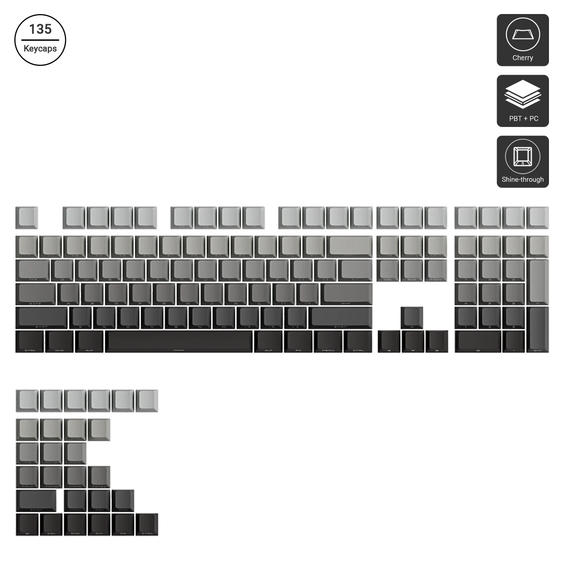 Veekos Black Gradient